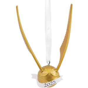Hallmark Harry Potter Golden Snitch 2025 Christmas Ornament, Gifts for Harry Potter Fans