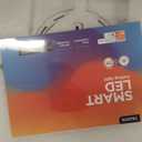 TALOYA Smart Ceiling Light Flush Mount LED WiFi,Compatible with Alexa Google Home,Dimmable Low Profile Ambient Light Fixture for Bedroom Living Room Hallway Kitchen Nursery,12 Inch,RGB (White)