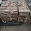 Kitchen Rugs Sets of 2-Non Slip Kitchen Mats for Floor-Thick Stain Resistant Vintage Kitchen Floor Mat Runner Carpet for Hallways Entryway Laundry Room Washable 22x48", Brown 