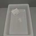 Winco Commercial Food Storage Box/Tote for Restaurant, 12" x 18" x 3"