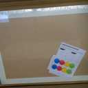White Board for Wall, 24'' x 18'' Magnetic Dry Erase Board, Decorative Whiteboard with White Vintage Wooden Frame, Hanging Writing Board for Home Office School Dorm