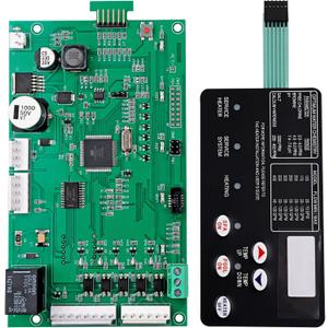 42002-0007S Control Board Kit Compatible with Pentair MasterTemp 400/300/250/200 & Sta-Rite Max-E-Therm SR400/SR333/SR200 Pool & Spa Heaters, Replaces 461105 with 472610Z Switch Pad