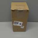 AOMOONOA Gold Christmas Tree Figurines, 2Pcs Resin Glitter Christmas Tree for Tabletop Decoration, Small Christmas Trees Set, Decorative Xmas Trees for Christmas Mantel Indoor Home Decor