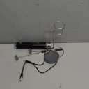 Maestri House Rechargeable Milk Frother with Stand, LunaFro Handheld Electric Foam Maker, Waterproof Detachable Stainless Steel Whisk Drink Mixer Foamer for Lattes, Cappuccino (Black)