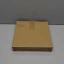 Cuspin 6x6 Picture Frame Gold Frames, Vintage Palm Leaves Textured Hand-Crafted Resin Frames with Glass Front, Retro Square Photo Frame for Wall Hanging and Tabletop Display Home Decor (Feather Petal Gold)