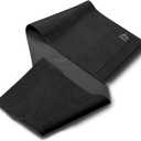 RBX Women's Waist Trimmer Belt for Back Support and Weight Loss, 12 Inches Wide (Black)