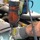 Ironclad OCTANE NITRO Knit Touchscreen Glove; Oil Resistant Nitrile Palm with Textured Finish Grip, (1 Pair), Size XS (R-NTR-01-XS)