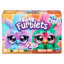 Furby Furblets 2-Pack, Mini Friends Luv-Lee & Mello-Nee, 45+ Sounds Each, Music & Furbish Phrases, Electronic Plush Toys, Red/Green & Purple/Blue, Ages 6+