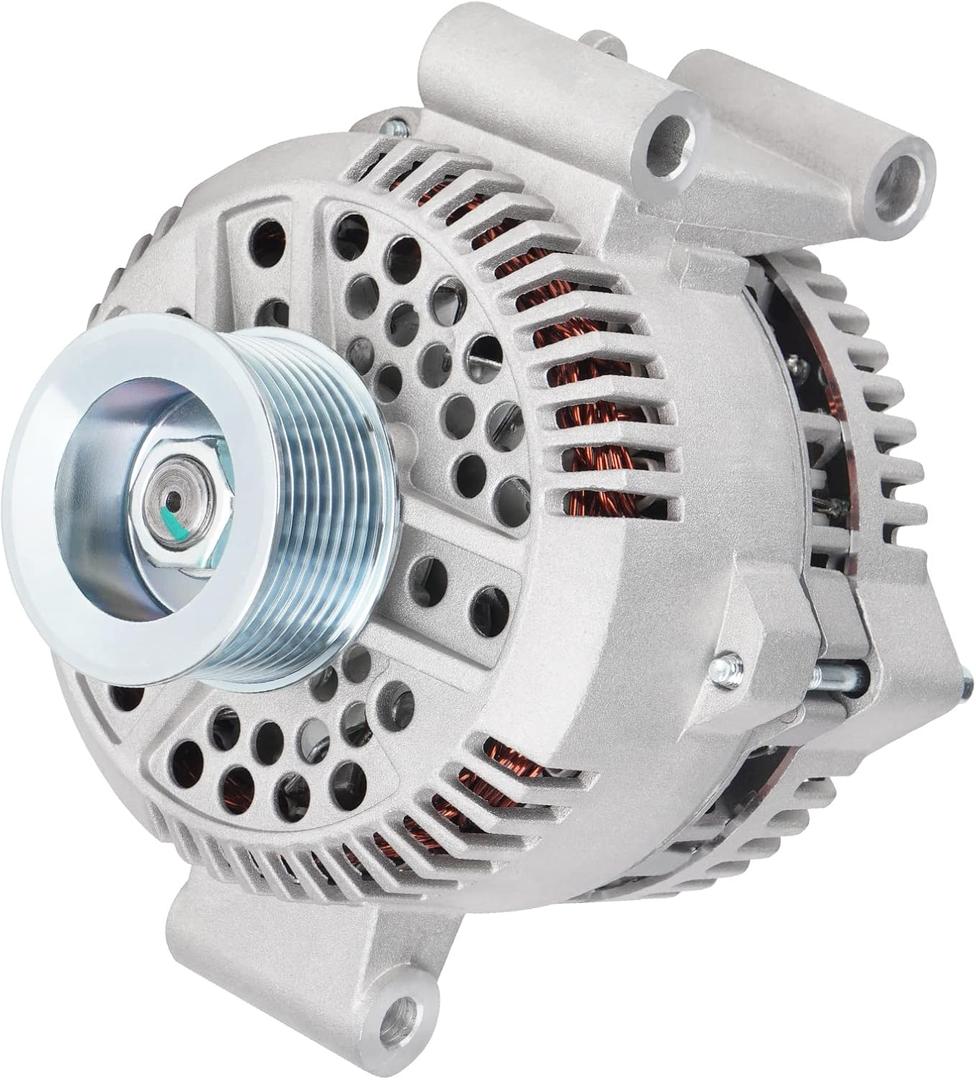New Alternator 7.3 7.3L for Ford F-250 Truck 1995 1996, F-350 1995-1997, E-350 Econoline 1995-1998, E-350 Econoline Club Wagon 1995-2002, E-350 Club Wagon 2003, 130Amp Replace# 400-14013 AFD0070 7768