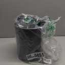 Umbra 1.25 Gallon Mini Waste Can with Removable Swing-Top Lid - Small Garbage Bin for Kitchen, Bathroom, Bedroom, Office - Compact Trash Can Fit Under Tables & Counters - Dark Grey