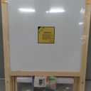 JOYOOSS Art Easel for Kids Ages 4-8 Easels for Toddlers,Toddler Art Kids Easel Adjustable Wooden Magnetic Whiteboard Chalkboard for Kid Dry Erase Board Easel for Toddlers 3-4 Years Dual-Sided Drawing (Red)