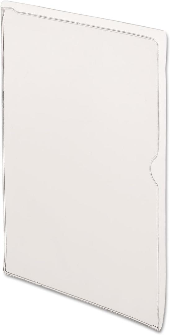 Pendaflex PFX62004 CopyGard Heavy-Gauge Organizers, Jacket, Letter Size, Vinyl, CLR, 25 per Box