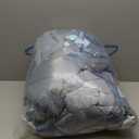 Blue Floral Comforter Set Queen Size 7 Piece Navy Botanical Gradient Leaves Ultra Soft Microfiber Down Alternative Bedding Set Lightweight Reversible Boho Bed Comforter Set for All Season 90" x 90"