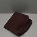 Gee Di Moda Cloth Napkins - 17 x 17 Inch Chocolate Dinner Napkins - Set of 12 Soft & Absorbent Washable Fabric Cloth Table Napkins with Hemmed Edges for Hotel Restaurant, Holiday Parties & Wedding