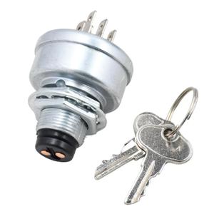 04331700 09089700 Starter Ignition Switch 04331600 Compatible with Ariens Gravely Max Zoom XL ZT Apex Ce 48 52 60 Zero Turn Mower Lawn Tractor Starter Ignition Switch with 2 Key 6 Terminals