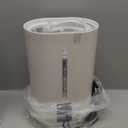 6L Humidifiers for Bedroom Large Room Home, Cool and Warm Humidifier for Baby and Plants Mist Top Fill Desk Humidifiers Essential Oil Diffuser, Quiet with Adjustable Mist, 360°Nozzle-White