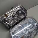 2pcs Headlights Assembly Set For 2005 2006 2007 2008 2009 2010 Chrysler 300 Base Touring LX Sedan Halogen Replacement Headlamps Chrome Housing Clear Reflector Lens Left and Right Side