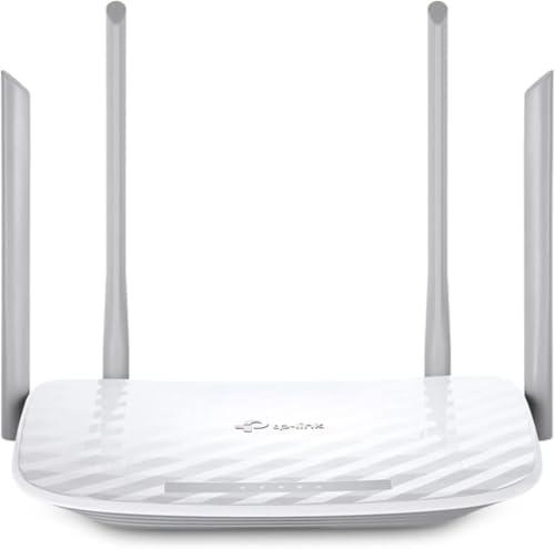 TP-Link AC1200 WiFi Router (Archer A54) - Dual Band Wireless Internet Router, 4 x 10/100 Mbps Fast Ethernet Ports, EasyMesh Compatible, Support Guest WiFi, Access Point Mode, IPv6 & Parental Controls
