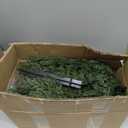 Artificial Topiary Bushes for Outdoors with Spike, Boxwood Ball Fake Shrubs UV Resistant Faux Plants for Indoor Outdoor Fall Thanksgiving Halloween Decor (Cedar Topiary Ball Trees)