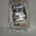 Watt's Wigs 80s Rock Star Costume Men  Black Wig with Headband, Tattoo Sleeve & Glove  80's Rocker Outfit for Men, Rockstar Wig, 1980s Costumes for Adults, Halloween Cosplay