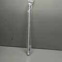 Kenney KN55250 Davenport Ball End Petite Caf Decorative Window Curtain Rod, 28-48" Adjustable Length, White Finish, 1/2" Diameter Steel Tube