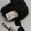 Afro Wig for 70s Disco Rocker Party Afro Wig for Men and Women Unisex Adult Afro Wigs for Daily and Party Use (Black)