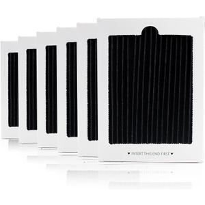 Refrigerator Air Filter Replacement for Frigidaire PAULTRA Pure Air Ultra and Electrolux EAFCBF Fridge Replace 242061001, 242047801, 242047804-6 Pack by Funmit