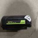 VANTTECH OP4040A1 40V 6.0Ah Lithium-ion Battery Replacement for Ryobi 40V Battery OP4040 OP4050A OP4026 OP40201 OP40261 OP4030 OP40301OP4050 OP40601 mit LED Indicator