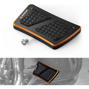 NICECNC Orange Brake Pedal Pad 6061 Solid Aluminum CNC Compatible with Harley Tri Glide CVO/SE FLHTCUTGSE 2020-2022, Road Glide Special FLTRXS 2015-2023, Replacement for 42444-04, See Fitments