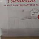 Sunbeam Quilted Mattress Pad 76" x 80"