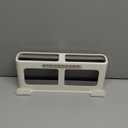 Joseph Joseph Spice Rack Organizer - Under-Shelf Kitchen Cabinet Storage Solution for Spices, Grey