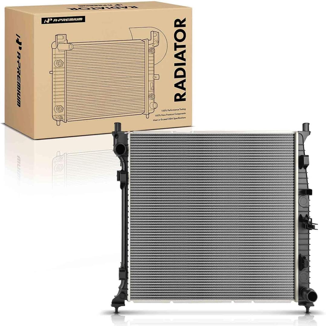 A-Premium Engine Coolant Radiator Assembly Compatible with Mercedes-Benz | for Mercedes-Benz GLE300d, GLE350 2016-2018, GLE400, GLE450 AMG, GLE550e, GL350, GL450, GL550, GLS350d, GLS450, GLS550, ML250