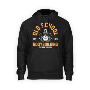 HOODIE "VINTAGE GOLD'S" BLACK, 2XL