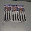 Open Flame Roasting Extendable Marshmallow Fork Plastic/Stainless Steel 3 pk