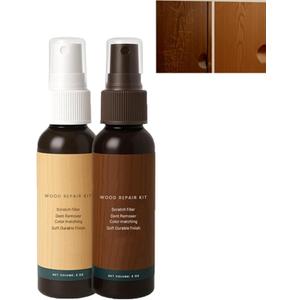 Wood Repair Kit, Wood Scratch Repair Kit for Hardwood Floors & Furniture Covers Nicks, Scratches & Minor Defects Restores Finish on Engineered & Solid
