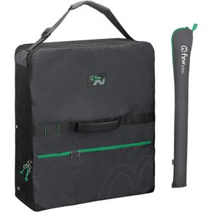 FXW Specialized Dog Playpen Storage Bag (Not Suitable for Other Brands), Designed for RV Trips, Fits 32" H 8 Panels and 9 StakesPatented (Black)