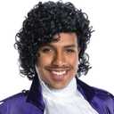 Charades Rock Star Adult Costume Wig, As Shown, One Size