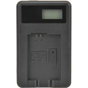 ZGEAR - Universal Camera Battery Charger W/LCD Charge Display