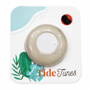 Orbit Tide Tunes Seashell Bluetooth Speaker, Beige — Portable 3W Bluetooth 5.4 2-Pack