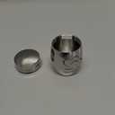 Small Urns for Human Ashes Stainless Steel Mini Cremation Keepsake Urns for Ashes 1.57 Inch-Always in My Heart