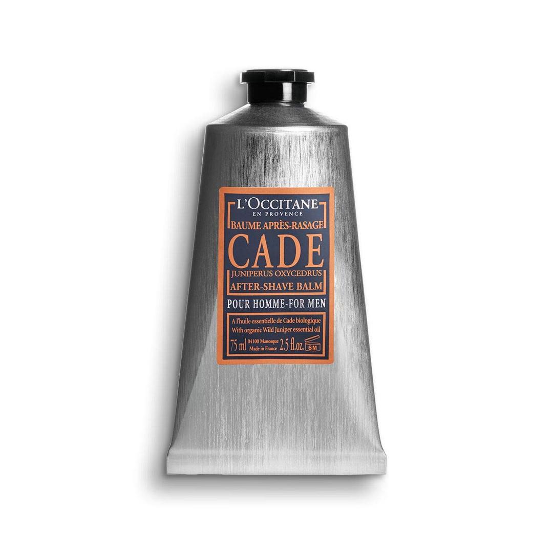 LOccitane Cade Comforting After-Shave Balm, Mens Skincare for Post-Shave Hydration, Soothing Daily Moisturizer with Essential Oils, Non-Greasy