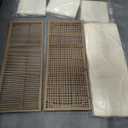 YITAHOME Outdoor Porch Swing, 3-Seater Patio Swing Chair with 4 Comfort Cushions, Sturdy Iron Frame, 800lbs Capacity, Wicker Hanging Bed for Backyard, Garden, Patio, Bedroom (Beige)