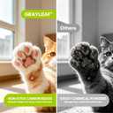Grayleaf Unscented Cat Litter Deodorizer, 2.2lb(35.2oz) Odor Eliminator for Litter Box | Activated Carbon & Mineral Beads, Dust-Free Pet Odor Absorber, Baking Soda Free for Multi-Cat & Automatic Boxes