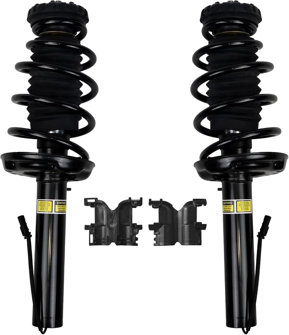 Pair Front Shock Absorber Magnetic Strut Assembly Spring With Electric Compatible with Cadillac XTS 2013-2019 Replace For 84677093 580-1096 19300063 22906209 22962890 23101683