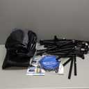 QUIBBLICK 30 Inch Soft Dog Crates, Collapsible Dog Travel Crate for Medium Dogs Indoor & Outdoor, 3-Door Foldable Pet Kennel with Mesh Windows, Soft Blanket and Foldable Bowl