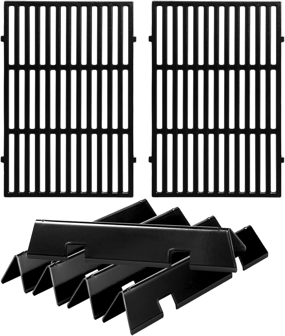 Spirit E310 7638 Grill Grates Flavorizer Bars Replacement Parts for Weber Spirit Grill Parts E-310 E-315 II E-310 E-325 E-335 E-330 S-310 S-330 II S-310 ES 320 Spirit 2 GS4 Grill Parts