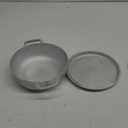 IMUSA 2.6 Quart Traditional Natural Made in Colombia Caldero with Lid for Cooking and Serving, Silver (2.6 Qt)
