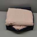 CuteKing Weighted Blanket for Adults(20lbs, 60"x80", Pink) Heavy Blanket for 180-190lbs, Weighted Blanket for Cooling & Heating with Premium Glass Beads, Soft Thick Blanket for Adult All-Season