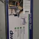 Drive Medical 10125 Walker Tray with Cup Holders, Gray