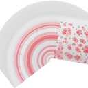 KUMGROT 200pcs Self Adhesive Individual Cookie Bags Cherry Blossom Bag Cute Resealable Cellophane Bags for Cookies Candy Gifts 1010cm/3.93.9in